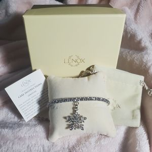 Lenox - Snowflake Stacking Bracelet - New in Box - Beautiful - Women's Bracelet